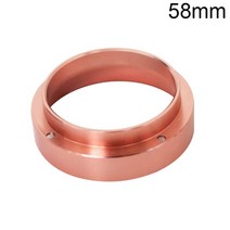 tamper 도징링 58mm 카페물품 탬핑기 커피 레벨링 마카롱 템퍼 템핑 515354 에스프레소 도징 링 Portafilters 필터 교체 링 에스프레소 2 컵 1 컵 바구니, 58mm 핑크 링