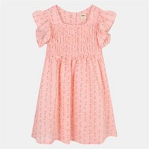 치크 SH01 스모킹 자수 프릴 원피스 CKOW2253G