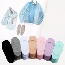 로라 단화 양말 9401 - 3pcs 화이트그레이블랙여성용
