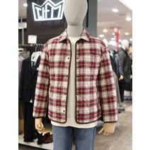 티아이포맨 티아이포맨 21 F/W 레드 퀄팅 CPO 점퍼 M216MJPM904 (P001852270)
