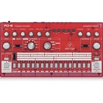 베링거신디사이저 RD-6-SR 오디오믹서 64단계 시퀀서, RHYTHM DESIGNER RD-6, 기본, 레드