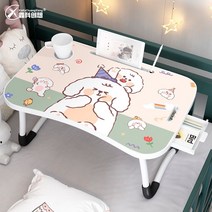 중등책상 노트북책상 스터디카페책상 청소년책상 괴외책상 좁은방책상 책상겸테이블 침대 작은 테이블 책상 학생 접는 홈 기숙사 간단한 컴퓨터, 15-카드 슬롯 + 컵 홀더 + 휴대용 + 펜 구멍 +