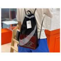 나이키 드로우 스트링 1994016 메쉬 백팩 가방 4컬러, 그레이