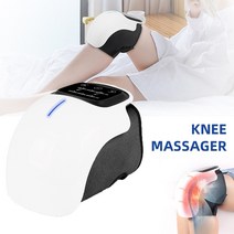 무릎마사지기 온열 찜질 안마기 부모님선물 적외선 레이저 무릎 마사지 진동 가열 물리, 무릎 마사지기