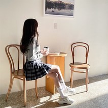 토마토팩토리 여성용 하이틴 체크 테니스 핀턱 미니스커트(4color)