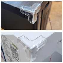 책상모서리보호대1P 투명 T형 코너식탁보호대 충격흡수 안전, 사이즈, 소