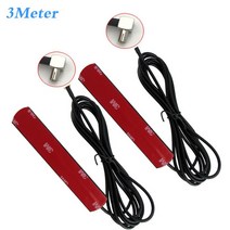 2PCS WIFI 안테나 3G 4G LTE 패치 안테나 700-2700MHZ 12DBI SMA 남성 3 모뎀 라우터 용 5M 커넥터 연장 케이블, [03] 2PCS-TS9-5 Meter