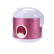 전기 보온 밥솥 3인용 밥통 6인용 찜기 자취방 주방가전 합숙 전기솥밥 자취생, 대웅모닝컴 핑크전기밥솥0506WS
