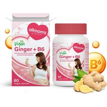 미국영양제 미국 태교 비타민 올맘스 초이스 프레네탈 비건 생강 B6