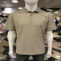 트레몰로 nc중앙로역점 여름 통기성좋은 베이지 반팔카라티셔츠