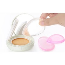 위생 뛰어난 발림 가성비 실리콘 퍼프 5개 딸이랑 딸선물 쿠션퍼프 커버력 퍼프리필 팩트퍼프 탄성 모녀, 하트스펀지퍼프4P