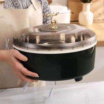 제빵 발효기 빵 요거트 막걸리 발효 상자 분지 숙성기, 360도 난방+304 내부+단열 커버 블루