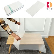 업소용 비닐 식탁보 방수 일회용 테이블보 커버 회집 식탁보, 식탁보_평판형_50매