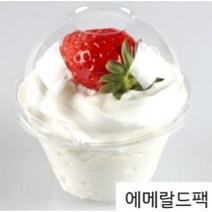 일회용 PET 투명 머핀컵 용기 포장 7온스+돔리드 무타형 뚜껑(100개), 100개입*1세트