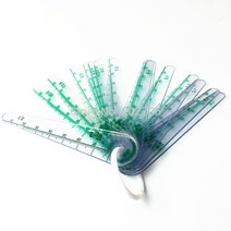 두께측정기 디지털 게이지 필름 JST-자동차 산업 두께 테스터 미터 플라스틱 플매트 카펫 러그 필러 갭 PVC 시트 측정 도구, [05] 0.12.0mm 20sheet