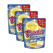 모리나가 하이츄 프리미엄 사워레몬 35g x 3개, 단품