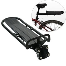 MTB자전거캐리어가방 후면랙 자전거트렁크 30kg 대형 합금 후면 자전거 패니어 캐리어, 최대 적재 10kg