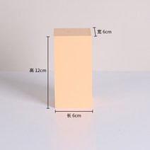 입체도형 블럭 촬영오브제 사진촬영소품, 누드 직육면체 (M)