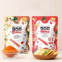 미쓰리 떡볶이 소스 로제 50gx5개+순한맛 50gx5개, 50g, 5개