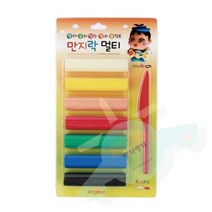 J.ROM 만지락 멀티 칼라 유점토 7색 안굳는점토