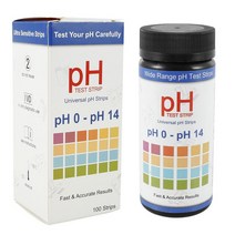 0-14 PH 테스트 스트립 종이 토양 가정 정원 잔디 농장 식물 산도 검출기, 01 one, 1개