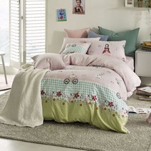 키즈돔 플라워공주 모달 사계절이불 패드세트 s ss