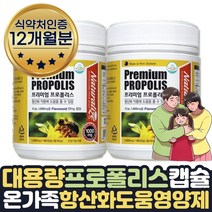 온가족 FLAVONOID 프로폴리스 항산화 영양제 약 12달 항산화물질 폴라보노이드 겨울 환절기 온가족 성장기 청소년 수험생 부모님 온가족 효도선물 영양제 식약처인증 활성산소 제거