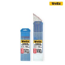 웰즈 WT20 토륨 텅스텐봉 1통 10개 1.6MM 2.0MM 2.4MM 3.2MM 4.0MM 5.0MM, 1개, 2.0X150MM
