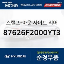 아반떼AD/뉴 아반떼AD 순정 사이드미러 커버(백미러 스캘프) 우측(아이언그레이) (87626F2000YT3)