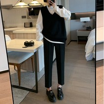 NENAI 캐주얼 프로페셔널 팬츠 8점 시가렛 팬츠