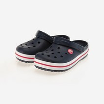 (국내매장판) 크록스 크록밴드 클로그 키즈 CRS204537 Navy/Red