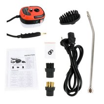 스팀청소기 200W 스팀 청소기 고온 살균 에어컨 주방 후드 자동차 청소기 110V 220V 가전 제품, Red, 미국