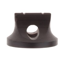 샌달우드 얼후 다리 중국 전통 뮤지컬 현악기 부품, [04] Black with Hole