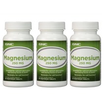 지엔씨 마그네슘 GNC Magnesium 250mg 90정 3팩, 1개, 1