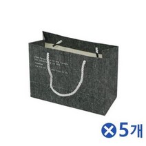 깔끔한 모던쇼핑백 그린 Sx5개 포장봉투 선물 백 용품 기성 시장바구니, 상세페이지 참조