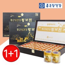1+1 종근당 황보환 120환 기력보환 기력 원기 회복 전용쇼핑백 최신제조 선물추천