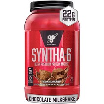 비에스엔 신타-6 프로틴 파우더 드링크 믹스 단백질 보충제, 초콜릿 밀크셰이크(Chocolate Milkshake), 1.32kg (2.91lb), 1개, 1.32kg