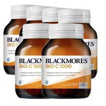 뉴질랜드 블랙모어스 Blackmores Bio C 1000 비타민C 1000 62정, 6팩