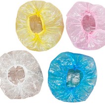 샤워헤어캡 일회용 비닐 위생캡 100개입