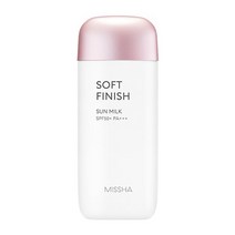 미샤 올 어라운드 세이프 블록 소프트 피니쉬 선밀크 SPF50+/PA+++, 5개, 70ml