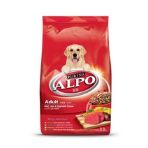 알포 성견용 3.0kg 애견 사료, 3kg, 1개, 곡물