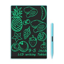 디지털 드로잉 테블릿 8.59.512 인치 지울 수있는 lcd 쓰기 그래픽 태블릿 보드, 협력사, 9.5인치 싱글 블루