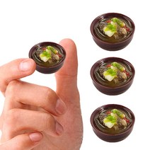 납골당 꾸미기 미니어처 단품 한식 탕 국 찌개 미니어쳐 제사상 상차림, [한식/탕,국,찌개]갈비탕