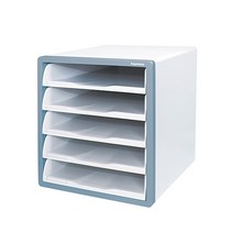 카파맥스 오픈형 서류함 5단, 민트색