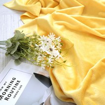 털원단 퍼원단 극세사 벨로아 브라이트 12종 폭210cm, 04.라이트옐로우