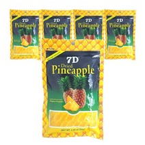 7D 건조파인애플, 70g, 5개