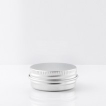 [더위치]15ml 실버틴케이스 300개 박스 도매가 알루미늄용기 크림 연고 캔들 립밤용기