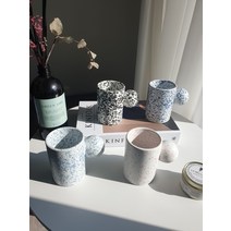 달마시안 예쁜 홈카페 머그컵 4컬러, 핑크