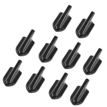 블랙 루프 트렁크 범퍼 볼텍스 제너레이터 핀 스포일러 윙 자동차 차량용 10 개, CHINA