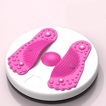 밸런스 보드 균형잡기 서핑 연습 코어 홈트 홈짐 여름방학운동기구 밸런스보드 워블보드 실내 나무시소 균형 안정성 향상 요가 보드 실내 트위스터 플레이트 트위스트 저항 로프 배, 장미2